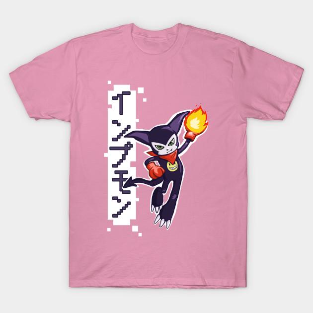 Женская футболка Impmon с принтом Харадзюку, кавайная футболка, летняя футболка с коротким рукавом, женская футболка, топ