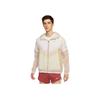 Мужская тканая куртка с капюшоном с принтом Repel Wild Run Windrunner, розовая DD5392-292