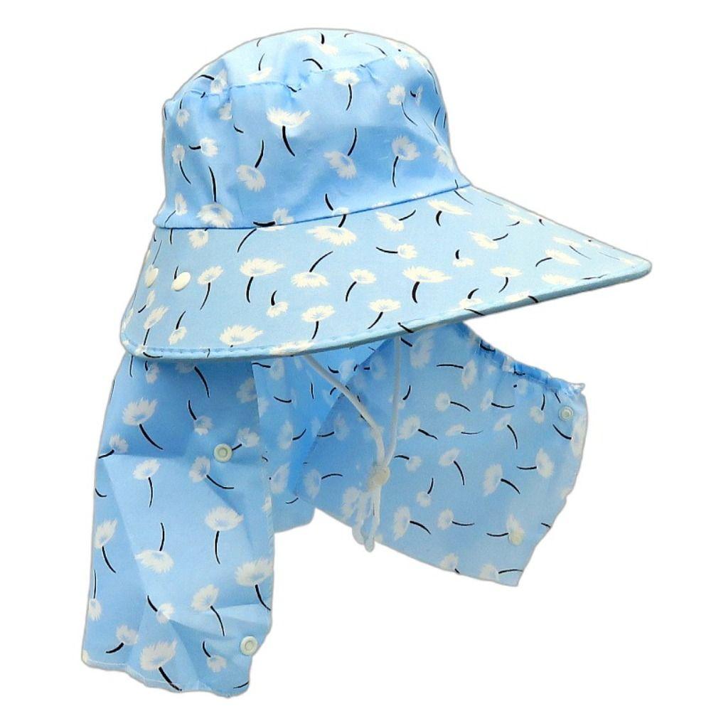 Женская кепка для сбора чая, УФ-защита, сельскохозяйственная рабочая шляпа, новые солнцезащитные шляпы с цветочным принтом