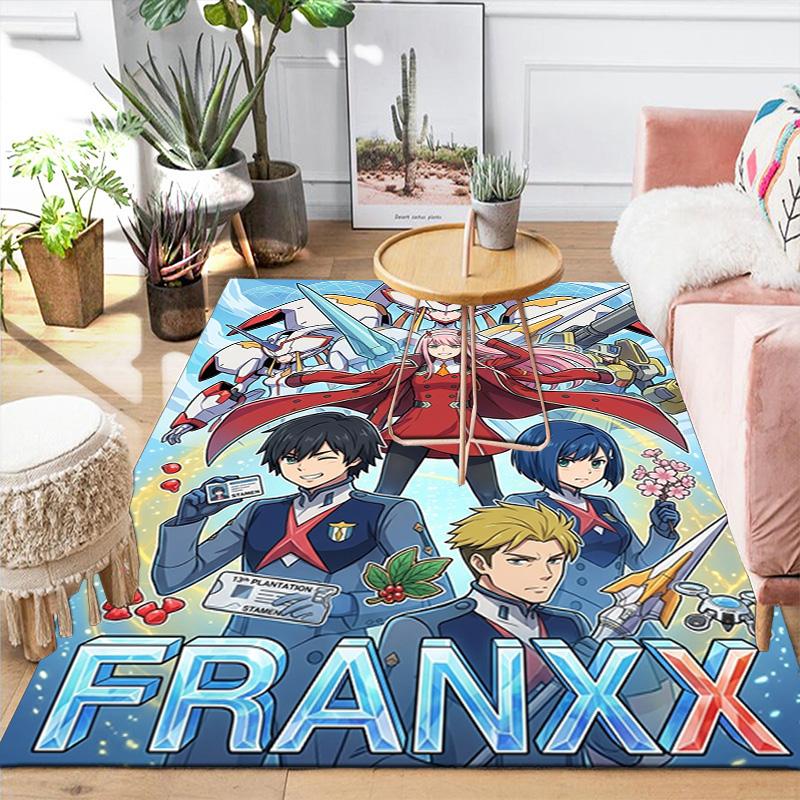 Darling in the FranXX Современный ковер Нескользящий Моющийся Мягкий коврик для пола Декор комнаты дома THW