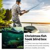 Рыболовный Адвент-календарь 24 дня Календарь обратного отсчета до Рождества с набором рыболовных приманок для взрослых мужчин и юношей-подростков