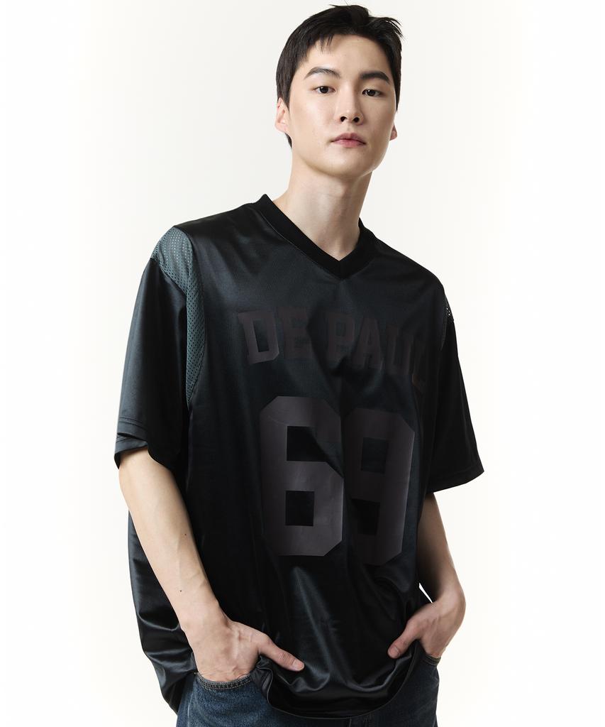 RAW LAB St. Paul Varsity Jersey Top (Black)