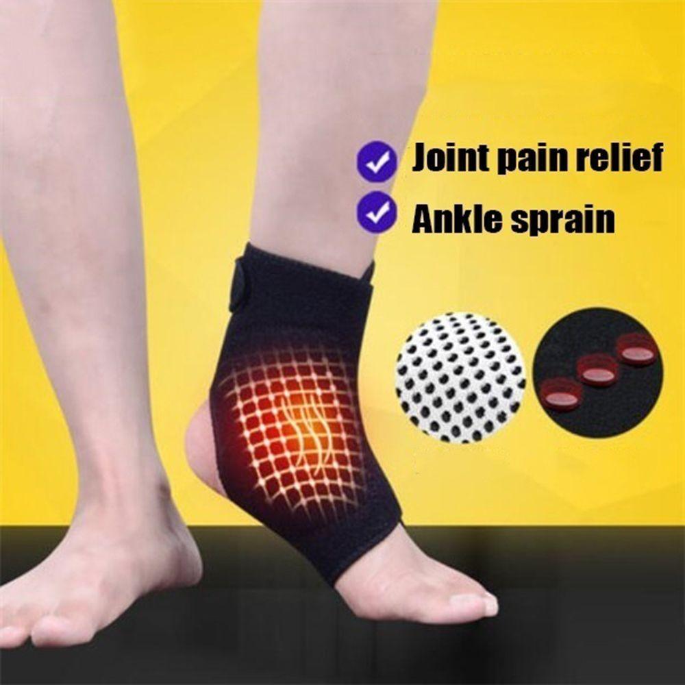 Adjustable Magnetic Therapy Arthritis Health Care Brace Wrap Belt Ankle Support Protector Foot Pad