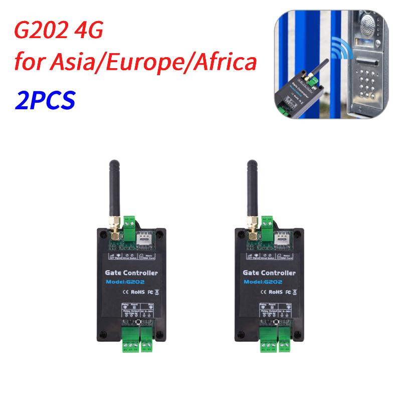 1-5 шт. GSM 2G 4G LTE Контроллер открывателя ворот G202 G201 SMS Дистанционное управление Реле-переключатель Беспроводной открыватель двери 850/900/1800/1900 МГц