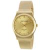J-AXIS Men's MJG-D84-G (SF MIJ Made In Japan Quartz Men's Sun Flame) Round Watch Gold Alloy Analog