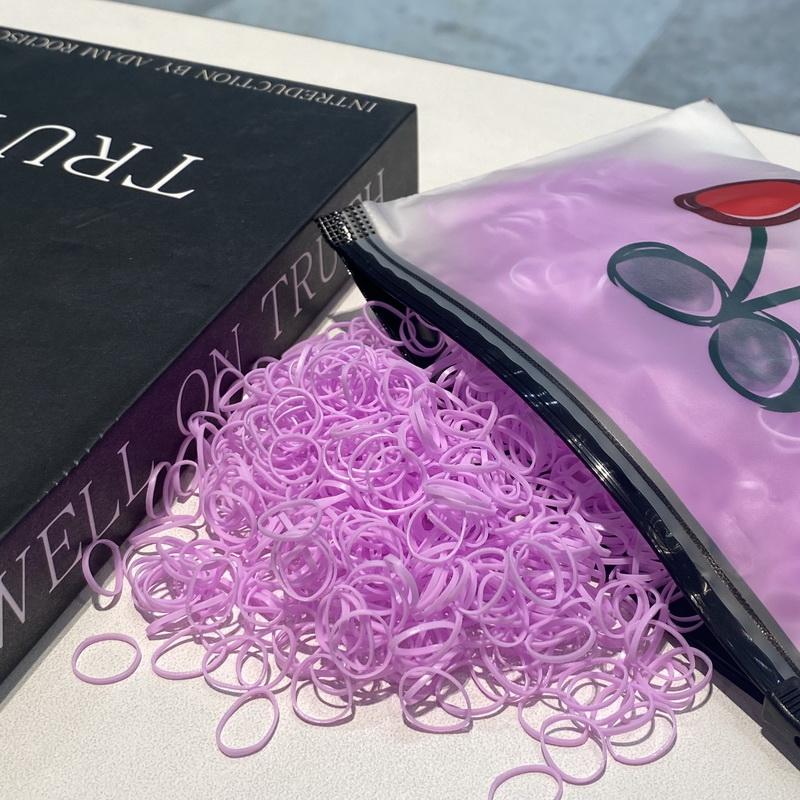 2000 шт./лот Маленькие одноразовые прозрачные резинки для волос для девочек, эластичные резинки для браслетов, детские мини-резинки для волос, повязка на голову