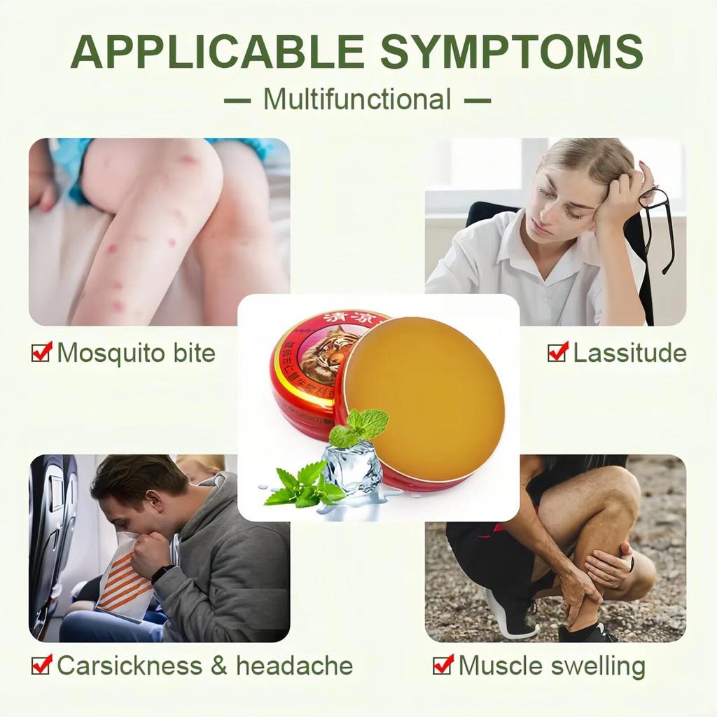 10Pcs Cooling Oil, Medicated Oil For Mosquito Repellent, Itch Relief, Heatstroke Prevention,Refreshing And Awakening,Anti-Dizziness Essential Oil