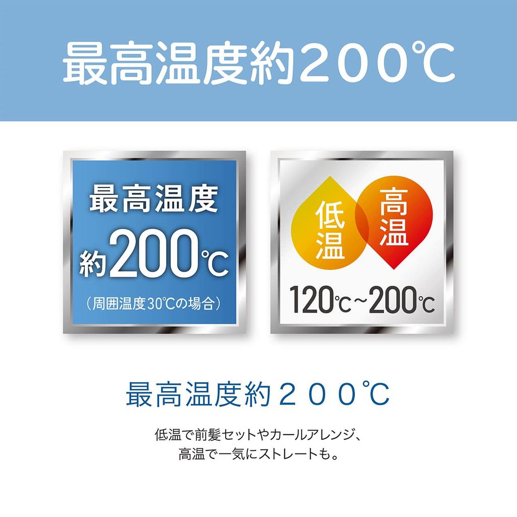 Koizumi Прямые волосы Температура Скорость Отрицательный Доступно Черный Утюжок, 5-уровневая регулировка, Нагрев, Ион, Зарубежный, KHS-8230/K