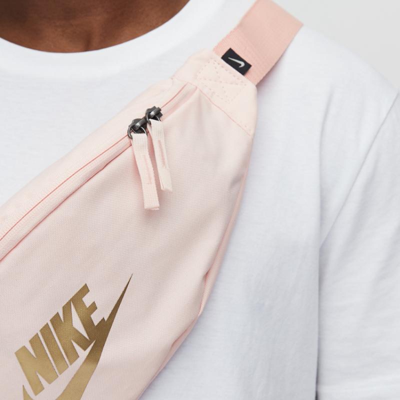 Nike Наследие Полиэстер Сумки через плечо Поясная сумка Обычная Унисекс Розовая Повседневная BA5750-682