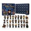 Holiday Gift for Kids 2026 Career Advent Calendar, 24-Day Countdown Box with Mini Occupation Retro Set Figures, Community Helper Ornament Set,