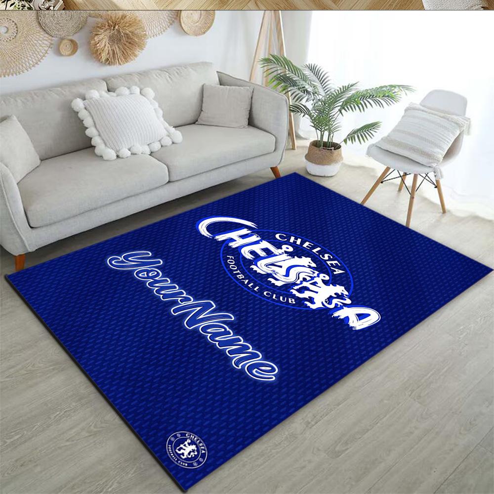 Chelsea Customize Your Name Carpet Perfect for Entryway Hallway Study room Dining Room Anti-slip Rug Anime Office Decor Gift for Festivals
