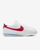 DN1791-108 Nike Cortez Кожаные Белые Varsity Blue Varsity Red (Женский)