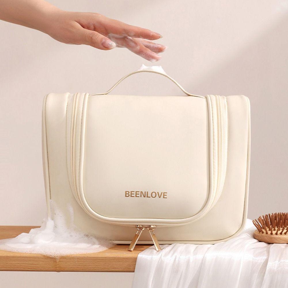 Multi-Functional Cosmetic Storage Bags Waterproof Wash Handbag Fashion Hanging Makeup Bag Travel