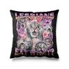 Aertemisi 18'' x 18'' Lesbians Eat What Funny Cat LGBTQ+ Square Throw Pillow Cushion Covers Cases Pillowcases 45cm x 45cm