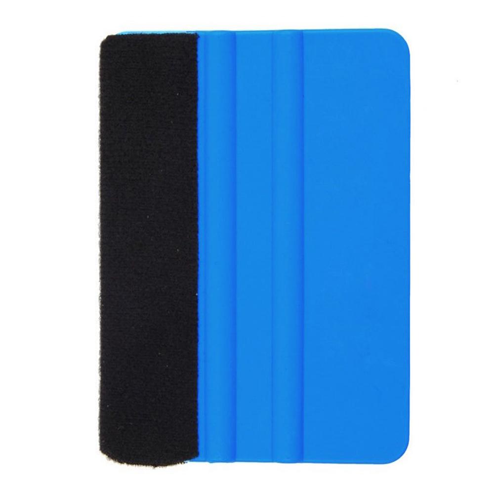 Пластиковый фетровый скребок для кромки Инструмент для нанесения виниловой пленки на автомобиль Скребок Наклейка Скребок для верхней кромки Виниловый пластиковый мягкий фетровый скребок