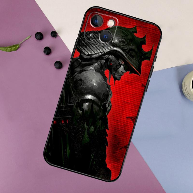 Japan Samurai Ninja Phone Case For IPhone 18 11 12 13 14 16 15 Pro Max Mini 7 8 Plus X XR XS Max Bumper Cases Cover