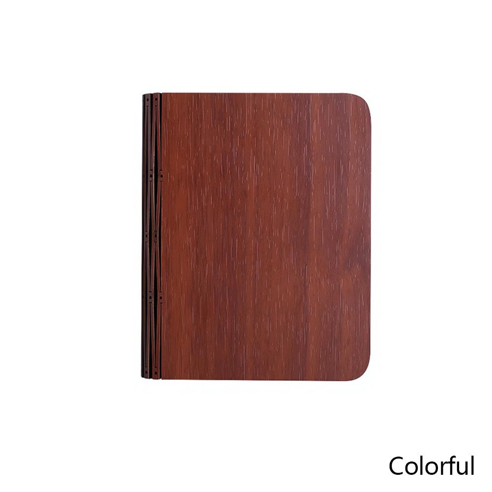 Светодиодный деревянный светильник для книг 3D креативный USB перезаряжаемый магнитный ночник складная светящаяся книга для детей подарок на день рождения Рождество