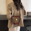 Women'S Bag Portable Bucket Bag Simple Leopard Print Fashion Shoulder Messenger Bag