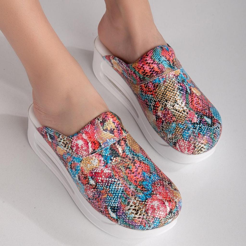 Ортопедические женские медицинские сабо — противоскользящие, удобные