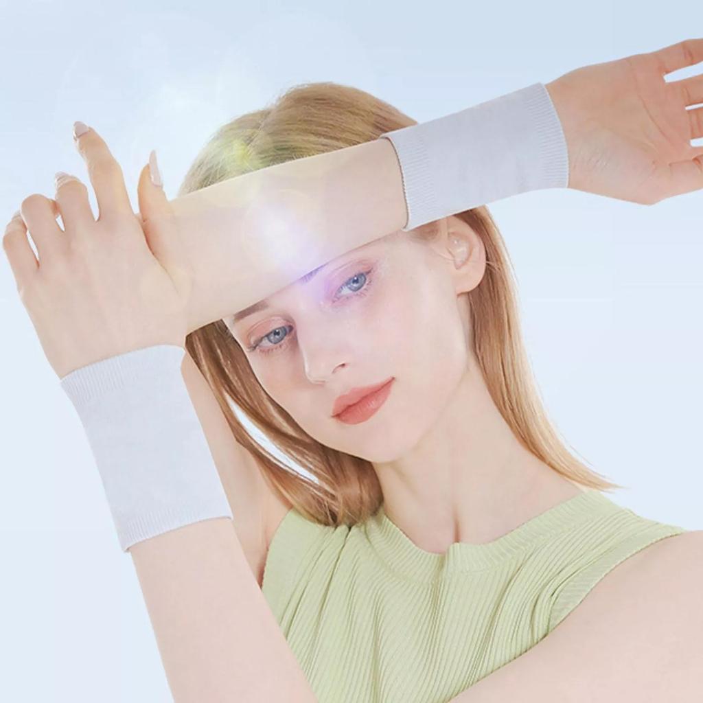 1 Pair Wristbands Wrist Bands Sweatbands Sweat Band For Sport Tennis Badminton