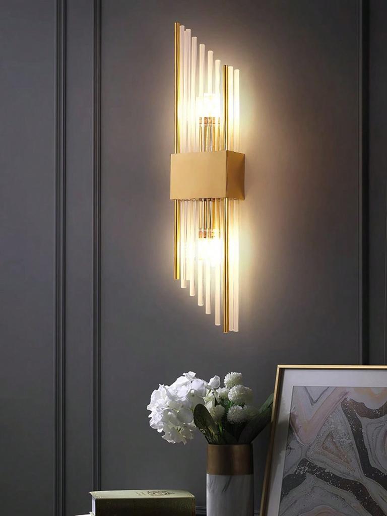 Luxury Wall Lamp LED Gold Wall Light Indoor Lighting Wall Sconce Home Decoration for Designer Living Room Bedroom Bedside Stairs