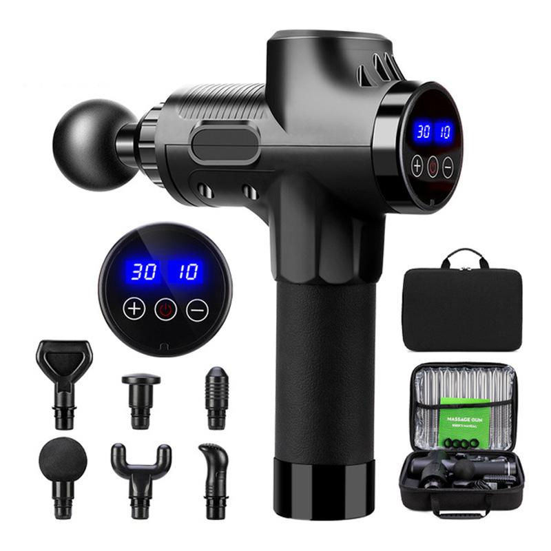 Фасциальный массажный пистолет Расслабление тканей и мышц Облегчение боли Фитнес массажный пистолет Массаж мышечной мембраны Мышечный электрический массажер