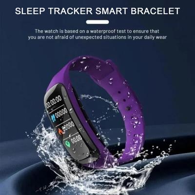 Умный браслет HD-совместимый водонепроницаемый фитнес-трекер Bluetooth-совместимый удобный силиконовый браслет