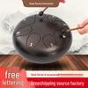 8-Inch 8-Note Ethereal Hand Drum - Sanskrit Xuan Lotus Dust Drum for Beginners