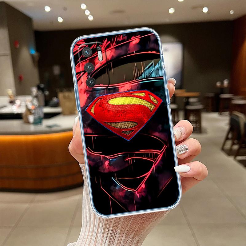 RE57 Superman Transparent Phone Case for Motorola Moto Edge 20 30 40 50 S30 Fusion Ultra Pro Neo Lite + G200 G23