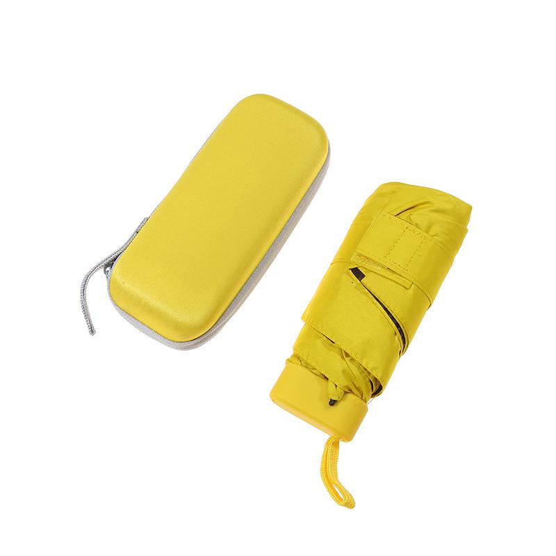 Мини-зонт-капсула, солнечный и дождливый зонт Dualuse, непромокаемый солнцезащитный зонт, портативный зонт для путешествий на открытом воздухе, путешествия