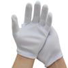 6-Pack Dry Hand White Cotton Gloves, Overnight Moisture Gloves, Spa Gloves, White Gloves For Women And Men