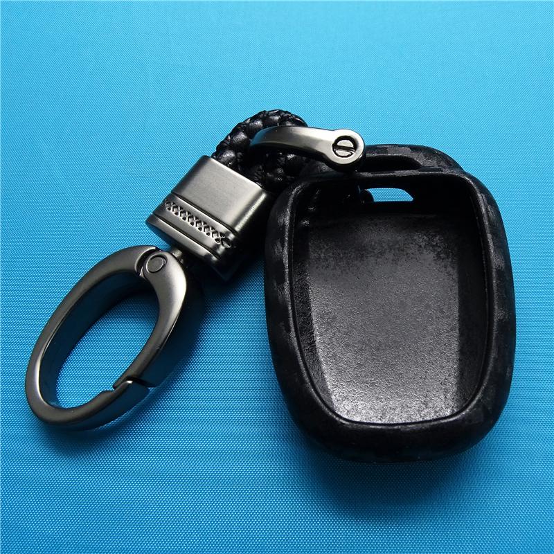 Чехлы для автомобильных ключей, черный прочный силиконовый защитный чехол для брелока, подходит для Toyota Vios 2012-2018, сменные аксессуары