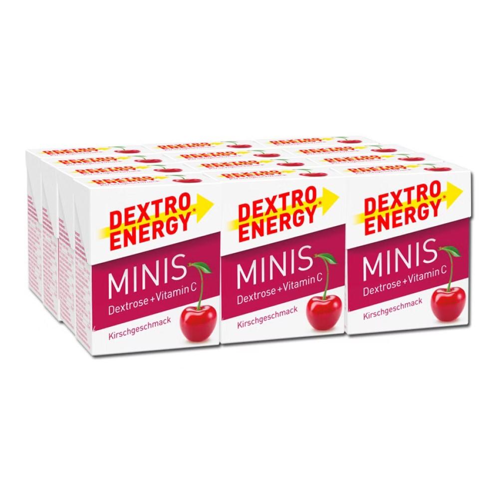 Dextro Energy Mini Glucose Candy Cherry 50G X 12 Packs