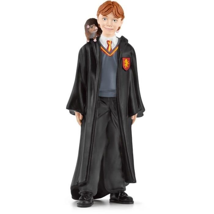 Figurine Ron et croûtard, Personnage de l'univers Harry Potter, pour enfants des 6 ans, Schleich 42634 Harry Potter Wizarding Worl