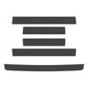 4Pcs Car Door Sill Protection Sticker Anti-scratch Carbon Fiber Door Sill Sticker For Citroen C3 C4 CACTUS C6 C8 Car Accessories