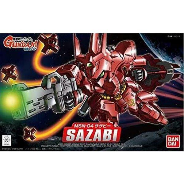 Bandai Пластиковый набор для моделирования Sazabi SD Gundam НОВЫЙ из Японии
