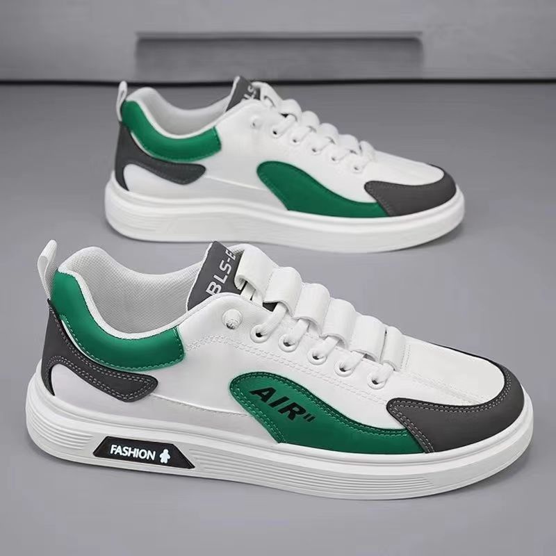 Трендовая мужская обувь кожаная модная низкая мужская повседневная трендовая обувь для бега и спорта