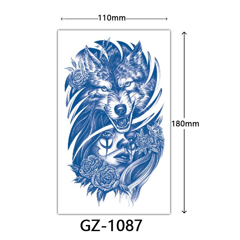 Соковые тату-наклейки, Растительные тату-наклейки, Полуперманентные тату-наклейки с английскими буквами Тату