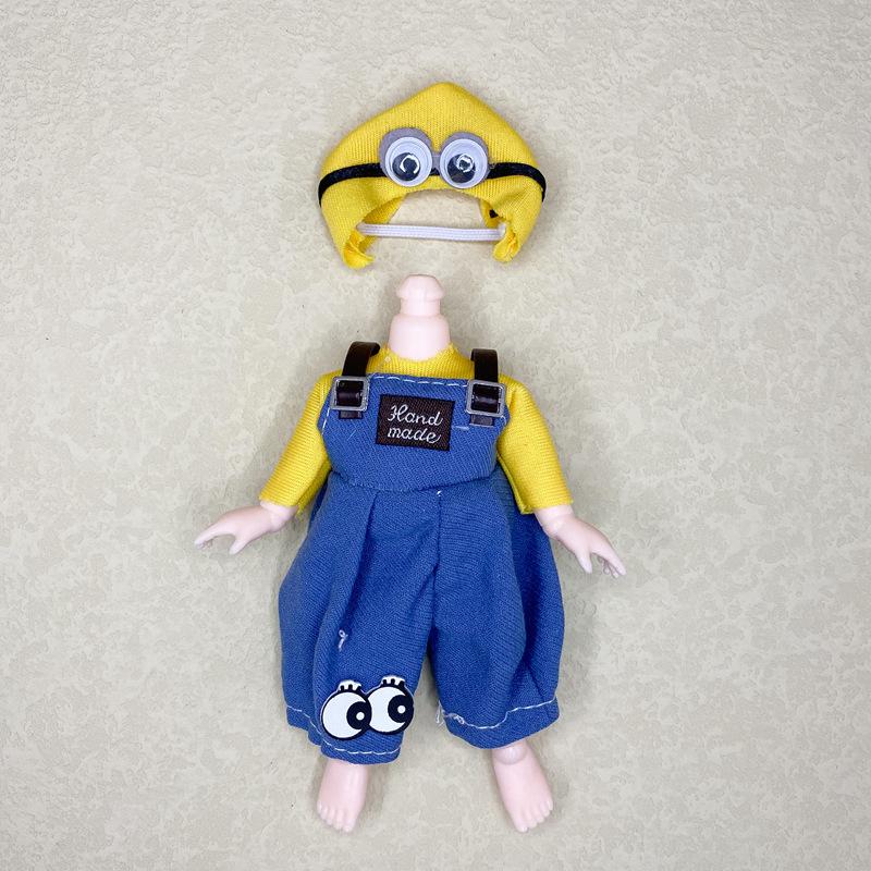 Только одежда, 15 см, мини-кукла, игрушка для девочек, полная одежда принцессы BJD, коллекция платьев, детская кукла, подарок