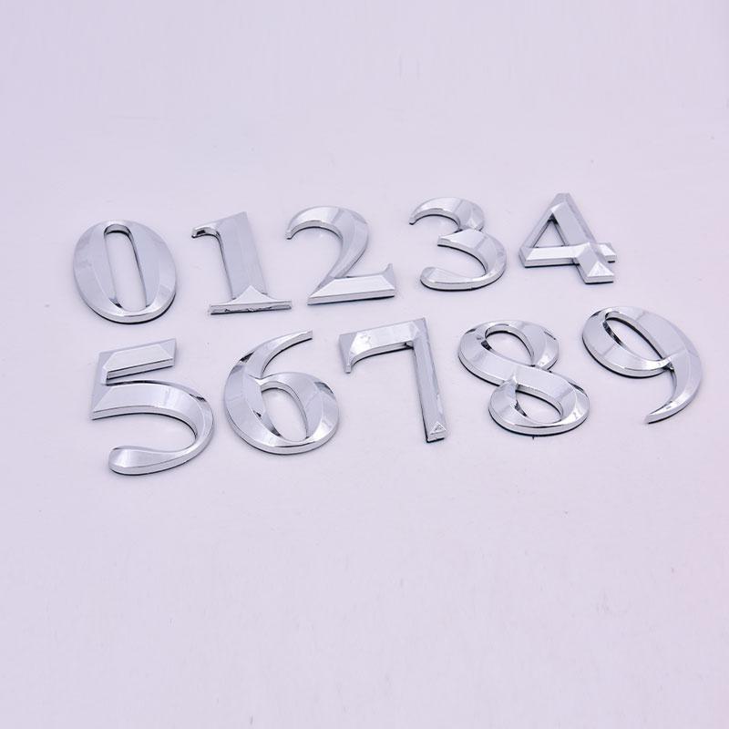 Самоклеящаяся табличка с номером двери, номер дома, квартира, отель, офис, наклейка