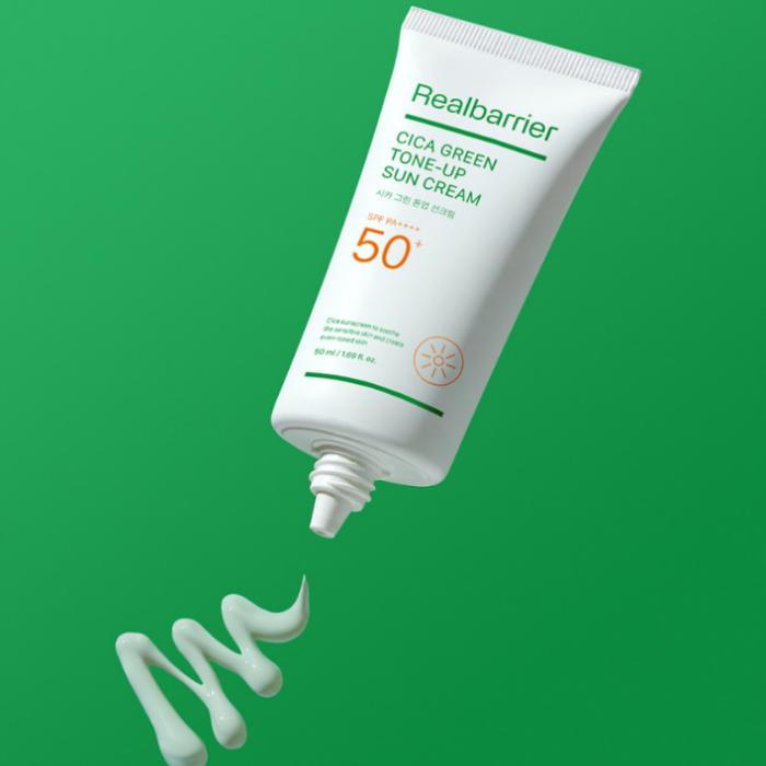 Real Barrier Cica Green Tone Up Sun Cream 50ml SPF50+ PA++++