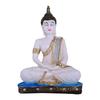 Статуя сидящего Будды из полирезины, экспонат для домашнего декора, украшения, подарка, подарочных товаров 1 фото (ЧЕРНЫЙ розовый), религиозный