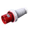 Industrial Connector 3P+E 63A IP67 Waterproof IK07 Collision Resistant Electrical Cord Connector