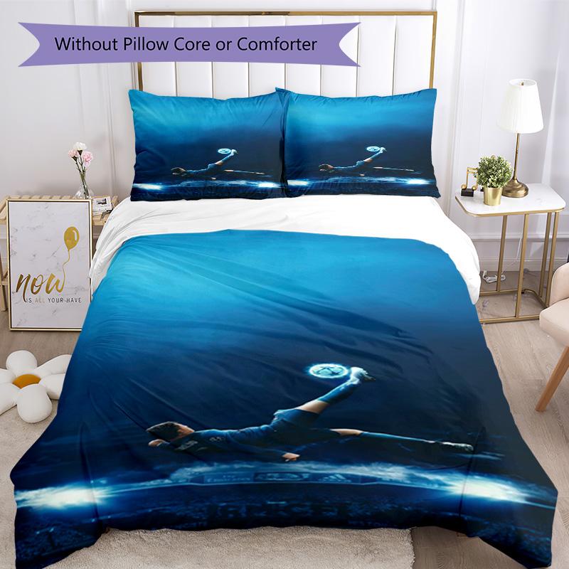 Cristiano Ronaldo Bedding Set Breathable Duvet Cover With Pillowcases Home Decoration Birthday Gift