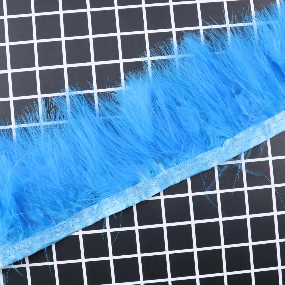 8-10Cm Marabou Turkey Feathers Trim Ribbon Diy Crafts Wedding Party Decor Sewing Clothing Accessories Handmade Home Plume Decor