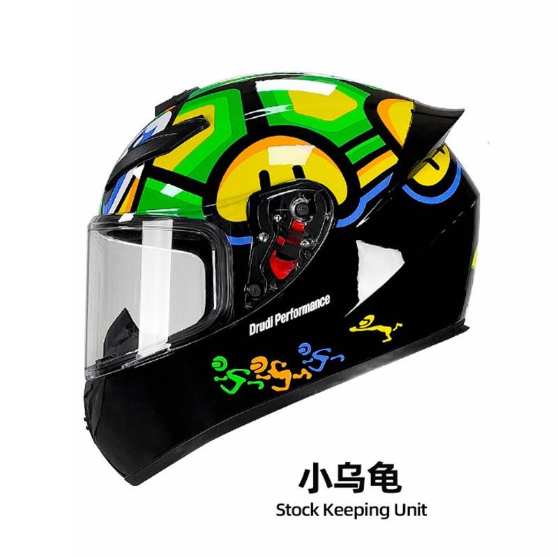 Full Face Motorcycle Helmet Men Women Universal All Fits S XL XXL