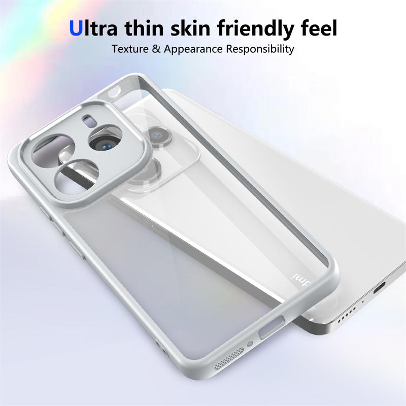 Высококачественный прозрачный акриловый чехол для задней панели Xiaomi Redmi iPhone Samsung для Redmi Note 14 13 Pro 12 11 10 14C 13C 12C A4 A3 A2 чехол из силикона TPU