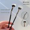 Luxury Fan-Shaped Soft Bristle Eyelash & Eyebrow Brush with Double-Layer Design for Root-to-Root Definition.