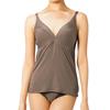 LuDef by Fukusuke Intimates Size M Air-Cup Camisole, 1-Piece Set, Women's, Mocha, (79-87cm)
