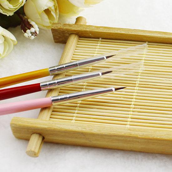 Умный 12шт дизайн ногтей дизайнерская ручка карандаш кисть живопись точечный акриловый инструмент